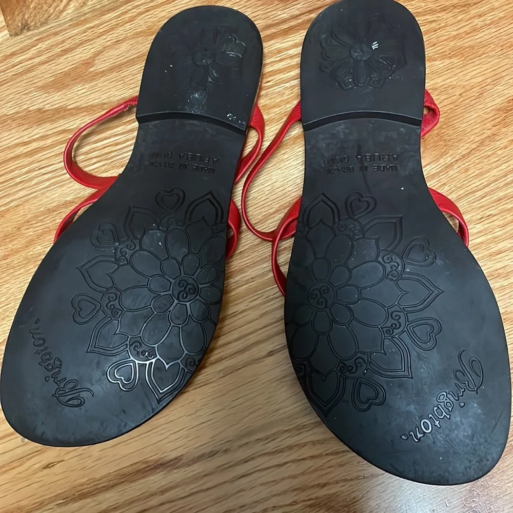 Brighton sandal in red Size 6.5 - Picture 2 of 4